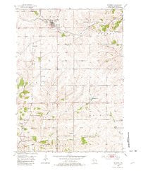 Belmont Wisconsin Historical topographic map, 1:24000 scale, 7.5 X 7.5 Minute, Year 1952