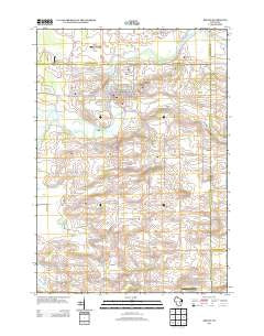 Berlin Wisconsin Historical topographic map, 1:24000 scale, 7.5 X 7.5 Minute, Year 2013