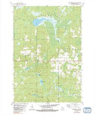 Big Briens Lake Wisconsin Historical topographic map, 1:24000 scale, 7.5 X 7.5 Minute, Year 1979