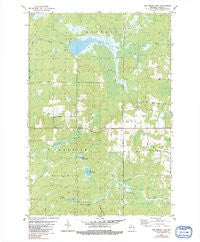 Big Briens Lake Wisconsin Historical topographic map, 1:24000 scale, 7.5 X 7.5 Minute, Year 1979
