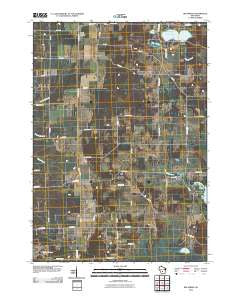 Big Spring Wisconsin Historical topographic map, 1:24000 scale, 7.5 X 7.5 Minute, Year 2010