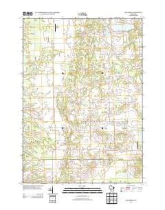 Big Spring Wisconsin Historical topographic map, 1:24000 scale, 7.5 X 7.5 Minute, Year 2013