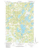 Birch Island Lake Wisconsin Historical topographic map, 1:24000 scale, 7.5 X 7.5 Minute, Year 1982