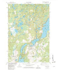Birchwood Wisconsin Historical topographic map, 1:24000 scale, 7.5 X 7.5 Minute, Year 1982