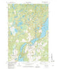 Birchwood Wisconsin Historical topographic map, 1:24000 scale, 7.5 X 7.5 Minute, Year 1982