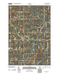 Birnamwood Wisconsin Historical topographic map, 1:24000 scale, 7.5 X 7.5 Minute, Year 2010