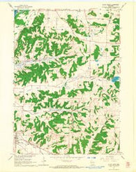 Black Earth Wisconsin Historical topographic map, 1:24000 scale, 7.5 X 7.5 Minute, Year 1962