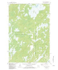 Black Lake Wisconsin Historical topographic map, 1:24000 scale, 7.5 X 7.5 Minute, Year 1983