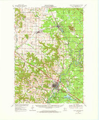 Black River Falls Wisconsin Historical topographic map, 1:62500 scale, 15 X 15 Minute, Year 1968