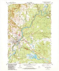 Black River Falls Wisconsin Historical topographic map, 1:24000 scale, 7.5 X 7.5 Minute, Year 1984