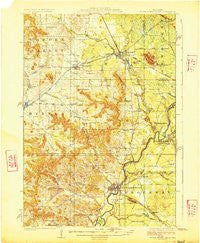 Black River Falls Wisconsin Historical topographic map, 1:62500 scale, 15 X 15 Minute, Year 1926