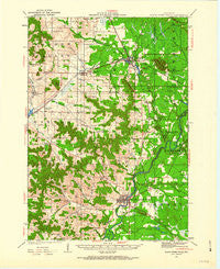 Black River Falls Wisconsin Historical topographic map, 1:62500 scale, 15 X 15 Minute, Year 1924