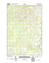 Black Brook Wisconsin Historical topographic map, 1:24000 scale, 7.5 X 7.5 Minute, Year 2013