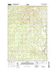 Black Brook Wisconsin Current topographic map, 1:24000 scale, 7.5 X 7.5 Minute, Year 2015