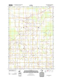 Black Creek Wisconsin Historical topographic map, 1:24000 scale, 7.5 X 7.5 Minute, Year 2013