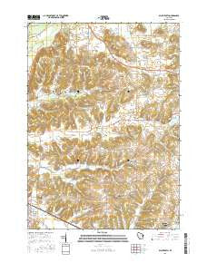 Black Earth Wisconsin Current topographic map, 1:24000 scale, 7.5 X 7.5 Minute, Year 2016
