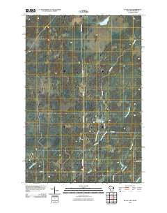 Black Lake Wisconsin Historical topographic map, 1:24000 scale, 7.5 X 7.5 Minute, Year 2010