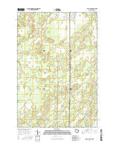 Black Lake Wisconsin Current topographic map, 1:24000 scale, 7.5 X 7.5 Minute, Year 2015