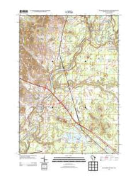 Black River Falls Wisconsin Historical topographic map, 1:24000 scale, 7.5 X 7.5 Minute, Year 2013