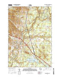 Black River Falls Wisconsin Current topographic map, 1:24000 scale, 7.5 X 7.5 Minute, Year 2015