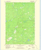 Blackwell Wisconsin Historical topographic map, 1:24000 scale, 7.5 X 7.5 Minute, Year 1972