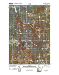 Blaine Creek Wisconsin Historical topographic map, 1:24000 scale, 7.5 X 7.5 Minute, Year 2010