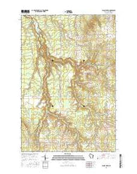 Blaine Creek Wisconsin Current topographic map, 1:24000 scale, 7.5 X 7.5 Minute, Year 2015