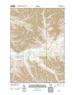 Blair Wisconsin Historical topographic map, 1:24000 scale, 7.5 X 7.5 Minute, Year 2013