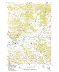 Blair Wisconsin Historical topographic map, 1:24000 scale, 7.5 X 7.5 Minute, Year 1984