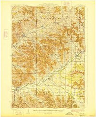 Blair Wisconsin Historical topographic map, 1:62500 scale, 15 X 15 Minute, Year 1927