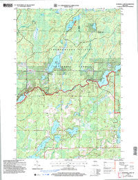 Blaisdell Lake Wisconsin Historical topographic map, 1:24000 scale, 7.5 X 7.5 Minute, Year 2005