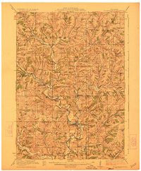 Blanchardville Wisconsin Historical topographic map, 1:62500 scale, 15 X 15 Minute, Year 1923