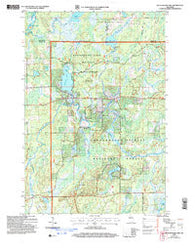 Blockhouse Lake Wisconsin Historical topographic map, 1:24000 scale, 7.5 X 7.5 Minute, Year 2005