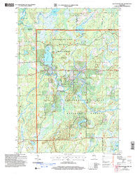Blockhouse Lake Wisconsin Historical topographic map, 1:24000 scale, 7.5 X 7.5 Minute, Year 2005