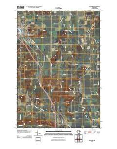 Bloomer Wisconsin Historical topographic map, 1:24000 scale, 7.5 X 7.5 Minute, Year 2010