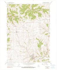 Bloomington Wisconsin Historical topographic map, 1:24000 scale, 7.5 X 7.5 Minute, Year 1962