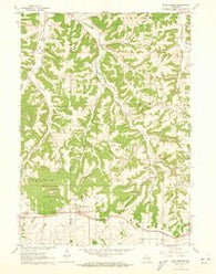 Blue Mounds Wisconsin Historical topographic map, 1:24000 scale, 7.5 X 7.5 Minute, Year 1962