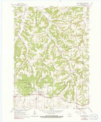 Blue Mounds Wisconsin Historical topographic map, 1:24000 scale, 7.5 X 7.5 Minute, Year 1962