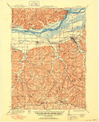 Blue Mounds Wisconsin Historical topographic map, 1:62500 scale, 15 X 15 Minute, Year 1922