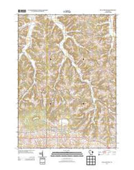 Blue Mounds Wisconsin Historical topographic map, 1:24000 scale, 7.5 X 7.5 Minute, Year 2013