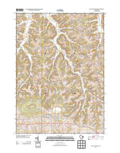 Blue Mounds Wisconsin Historical topographic map, 1:24000 scale, 7.5 X 7.5 Minute, Year 2013