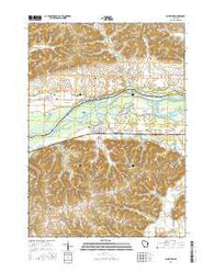 Blue River Wisconsin Current topographic map, 1:24000 scale, 7.5 X 7.5 Minute, Year 2016