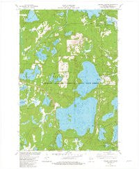Boulder Junction Wisconsin Historical topographic map, 1:24000 scale, 7.5 X 7.5 Minute, Year 1981