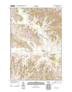 Boyceville Wisconsin Historical topographic map, 1:24000 scale, 7.5 X 7.5 Minute, Year 2013
