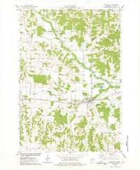 Boyceville Wisconsin Historical topographic map, 1:24000 scale, 7.5 X 7.5 Minute, Year 1975