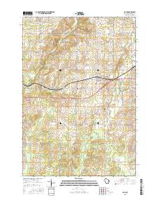Boyd Wisconsin Current topographic map, 1:24000 scale, 7.5 X 7.5 Minute, Year 2015