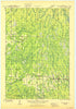 Brantwood Wisconsin Historical topographic map, 1:48000 scale, 15 X 15 Minute, Year 1943