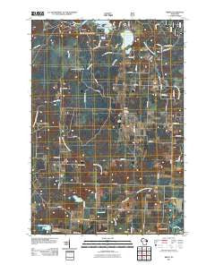 Breed Wisconsin Historical topographic map, 1:24000 scale, 7.5 X 7.5 Minute, Year 2011