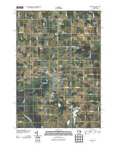 Brillion Wisconsin Historical topographic map, 1:24000 scale, 7.5 X 7.5 Minute, Year 2010
