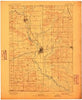 Brodhead Wisconsin Historical topographic map, 1:62500 scale, 15 X 15 Minute, Year 1893